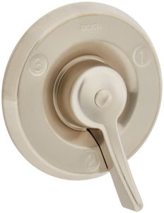 Moen T8360CBN Commercial M-Dura Three-Function Transfer Valve Control Trim, Brushed Nickel