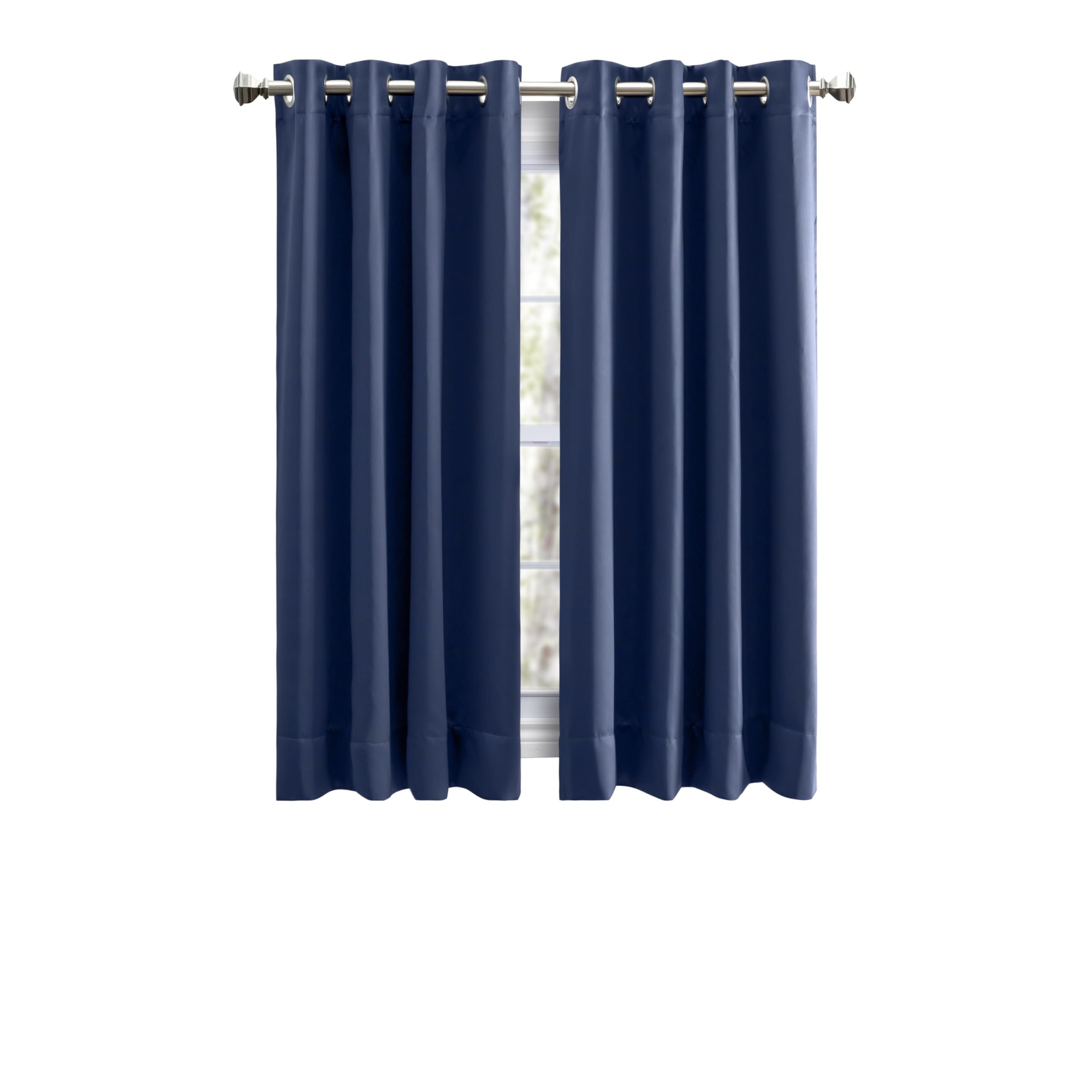 Ricardo Ultimate Blackout Grommet Panel with Wand, 56" W x 45" L, Blue