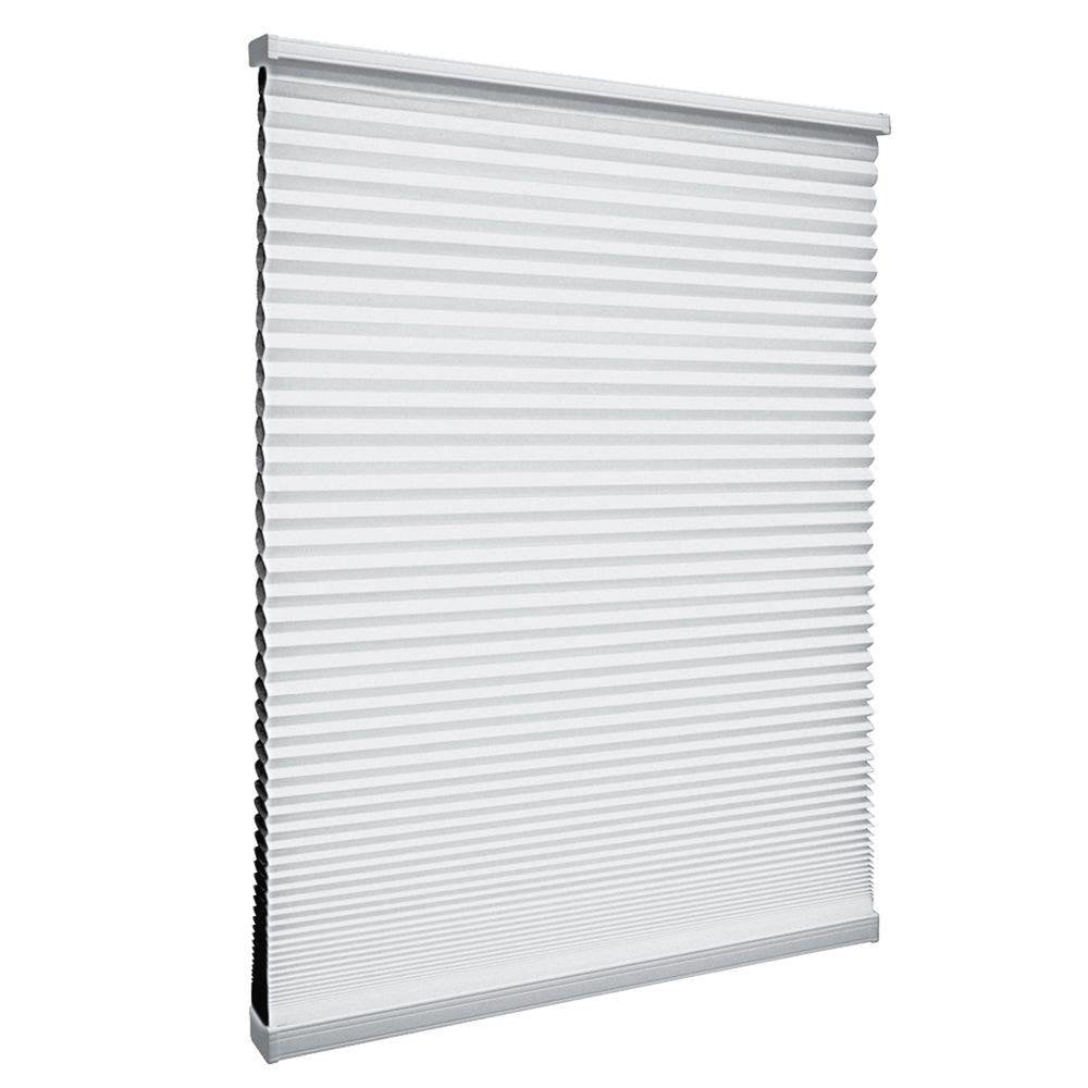 Cut-to-Width Shadow White 9/16 in. Blackout Cordless Cellular Shade - 35 in. W x 48 in. L