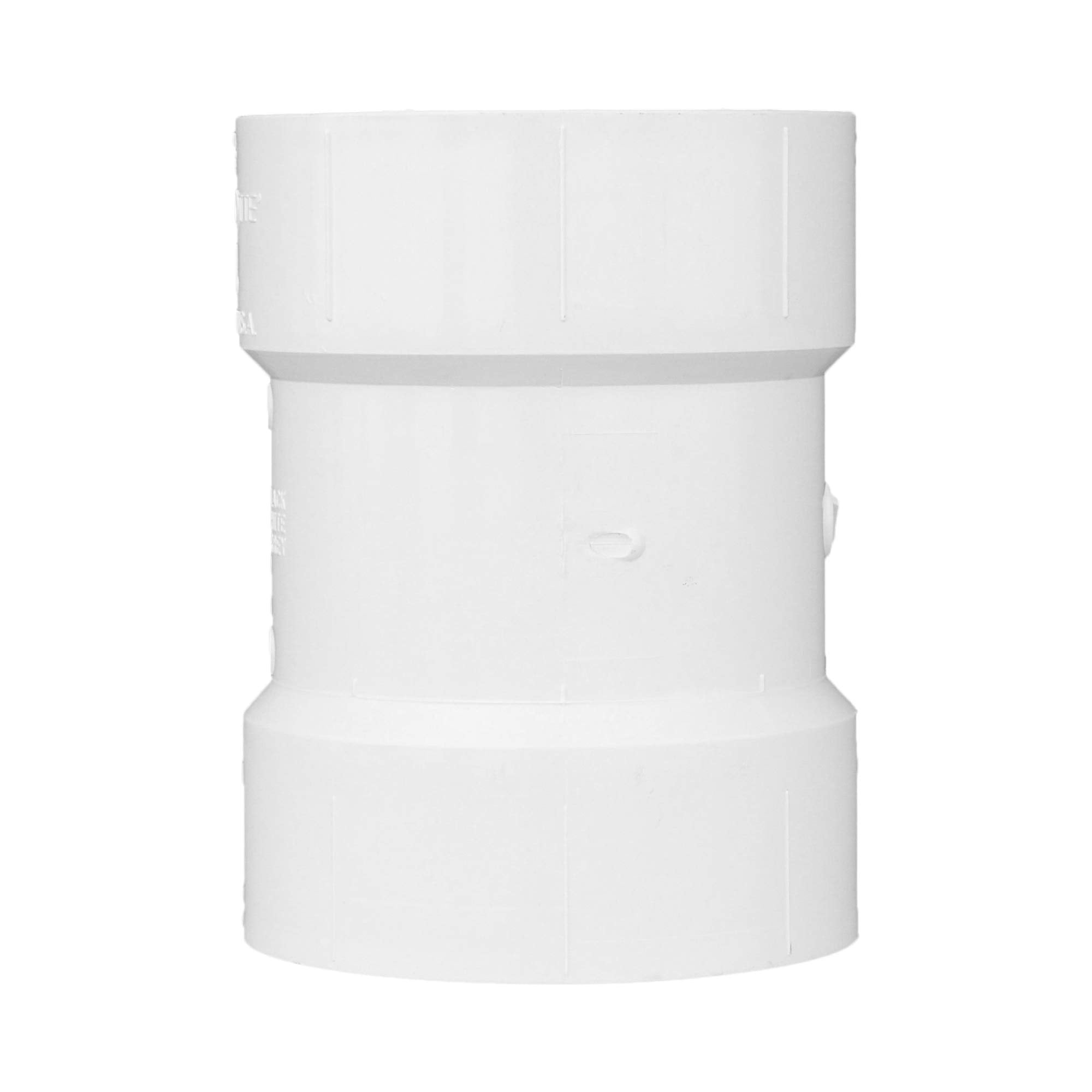 CHARLOTTE PIPE 4 x 4 x 2 DWV Sanitary TEE REDUCING DWV (Drain, Waste and Vent) (1 Unit Piece)