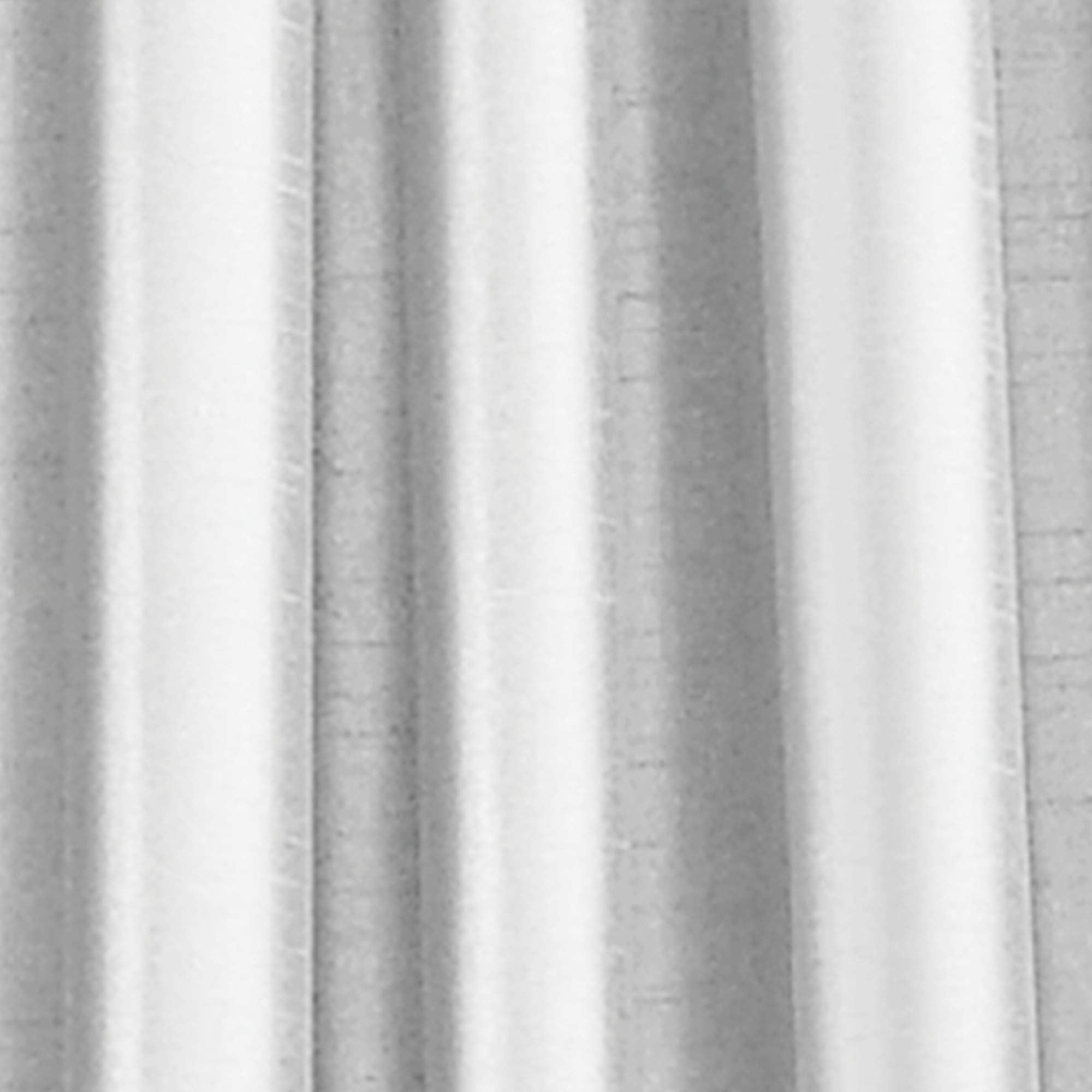 Marquee Faux Silk Pinch Pleat/Back Tab Lined Curtain, 1 Panel, 84-inch, White