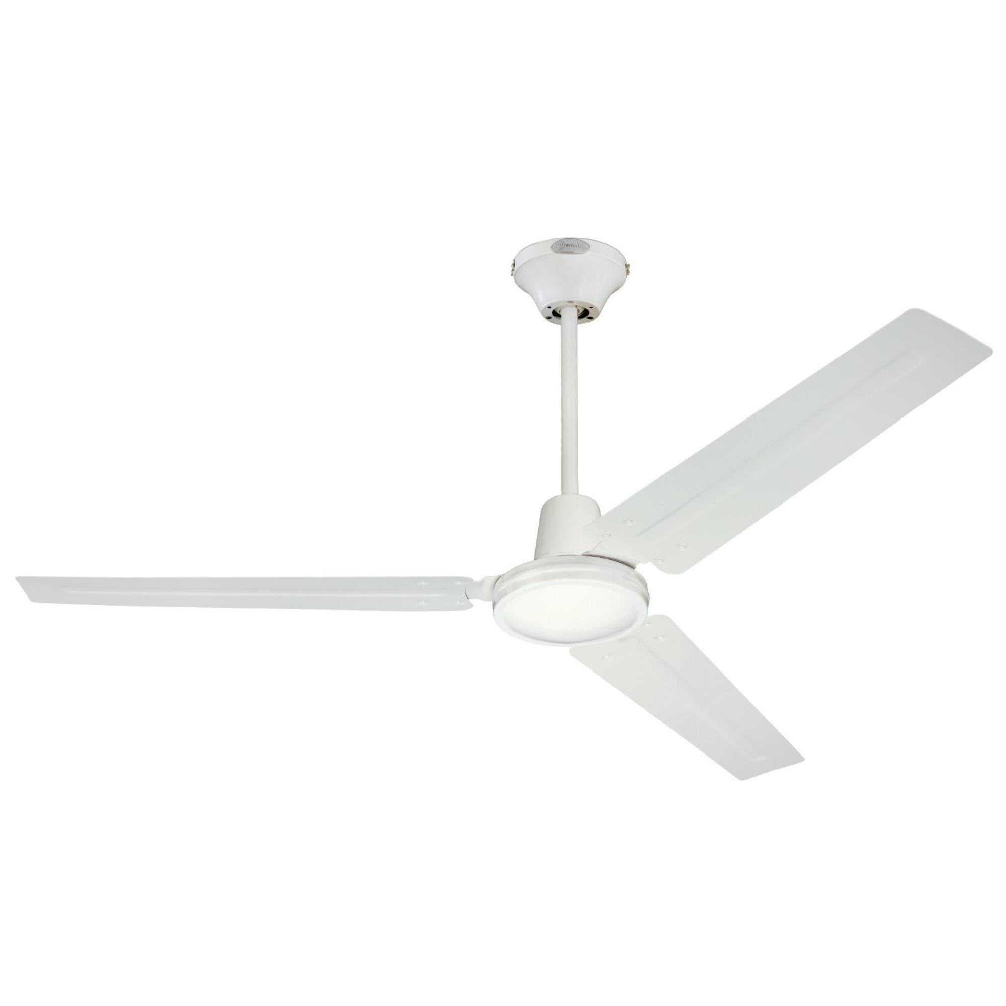 Westinghouse Westinghouse 7812700 Jax, Modern Industrial Style Ceiling Fan and Wall Control, 56 Inch, White Finish