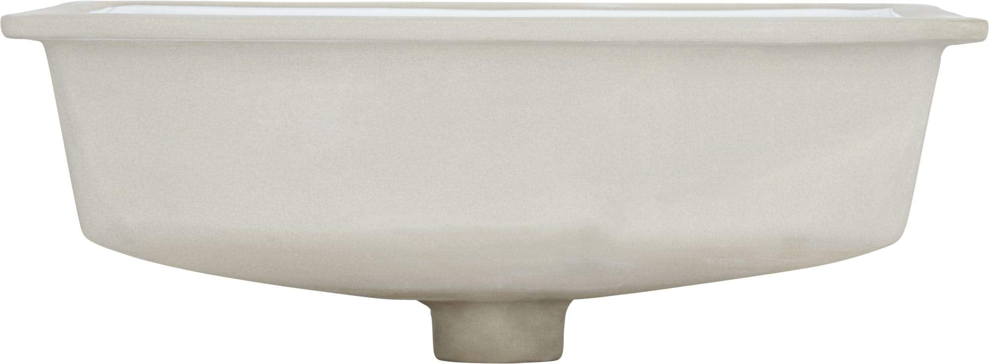 Signature Hardware 453258 Euric 20" Vitreous China Undermount Bathroom Sink