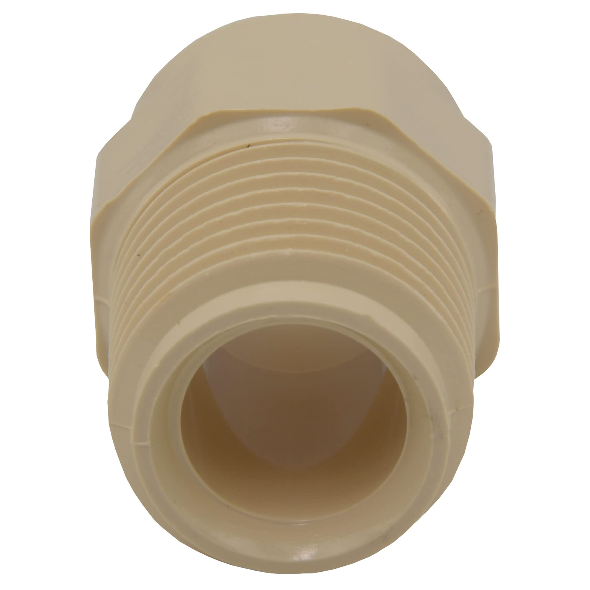 CHARLOTTE PIPE 1/2 CTS CPVC Male ADAPTR Cold Water ONLY Cold Water Distribution (1 Unit Piece)