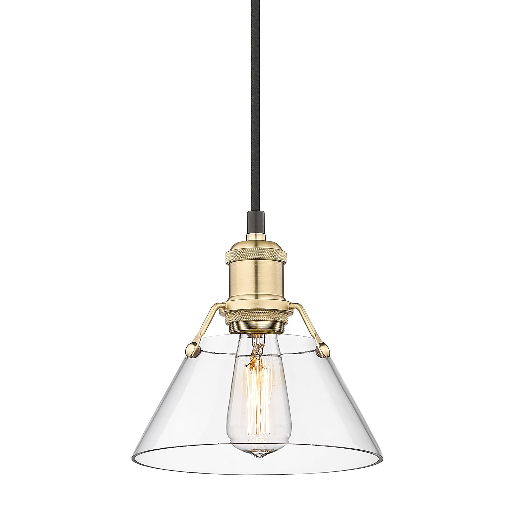 Golden Lighting Orwell Small Pendant- Pendant Light, Pendant Lighting, Pendant Light Fixtures, Pendant Lights Kitchen Island, Ceiling Light, Ceiling Light Fixture, - Like New