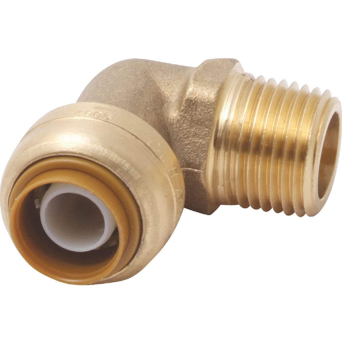 SharkBite 3/4 in. Push x 3/4 in. Dia. MPT Brass Elbow12