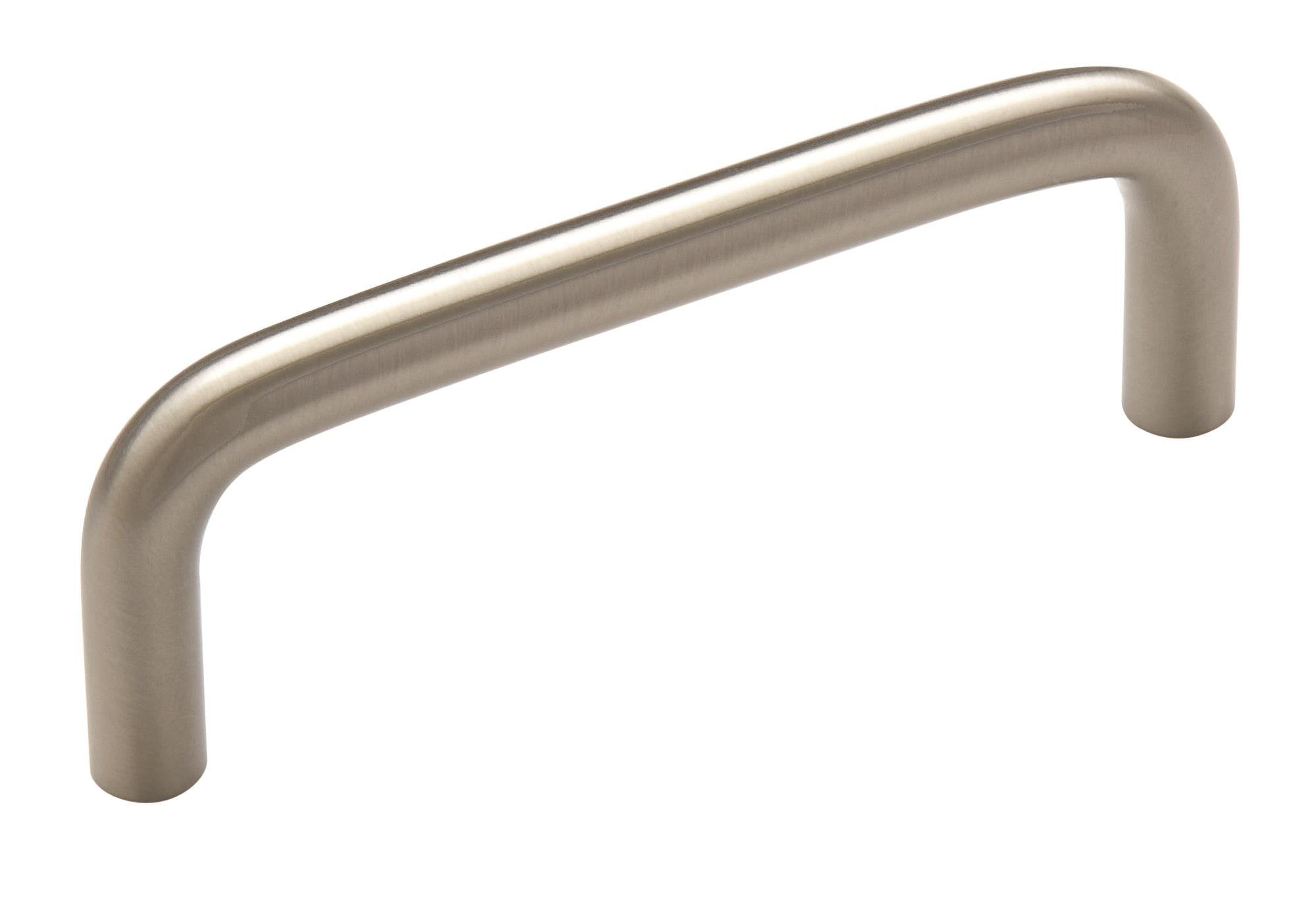 Amerock | Cabinet Pull | Satin Nickel | 3 inch (76 mm) Center to Center | Everyday Heritage | 1 Pack | Drawer Pull | Drawer Handle | Cabinet Hardware