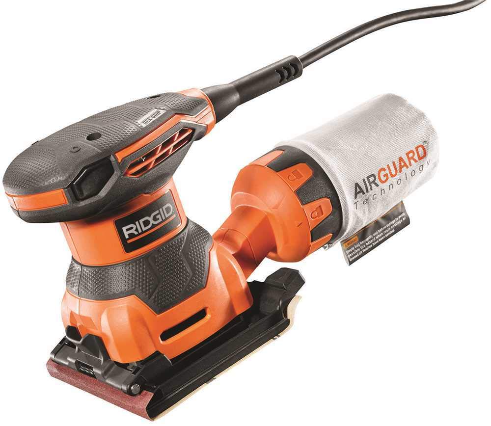 Ridgid 2.4 Amp Sheet Sander - 1/4"