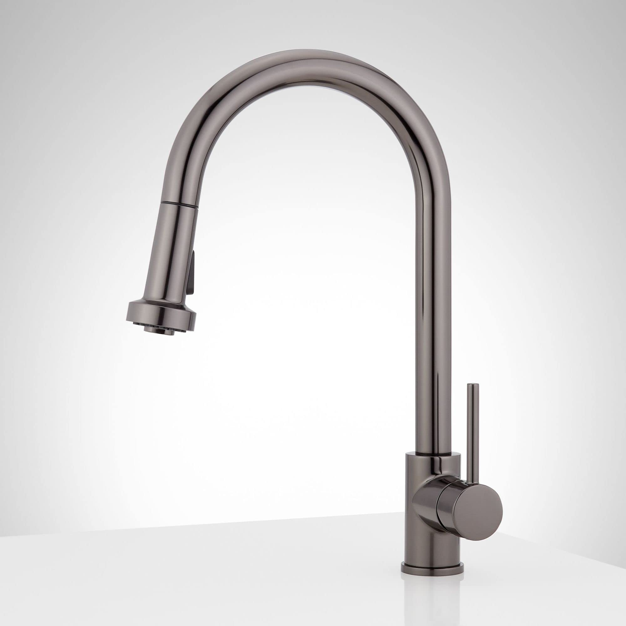 Signature Hardware 465184 Ridgeway 1.75 GPM Single Handle Pull-Down Kitchen Faucet