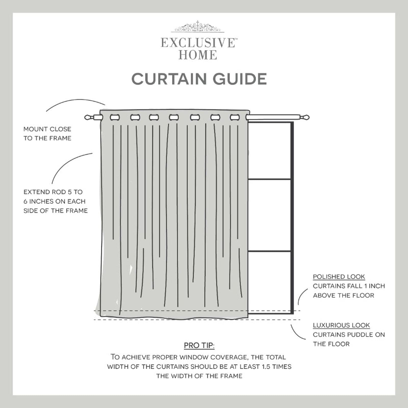 Exclusive Home Loha Patio Grommet Top Single Curtain Panel, 108"x96", Natural