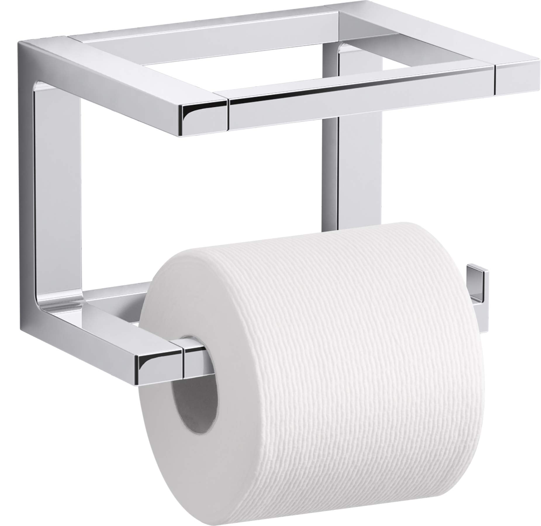 Kohler 31750-CP Draft Toilet Paper Holder, Polished Chrome