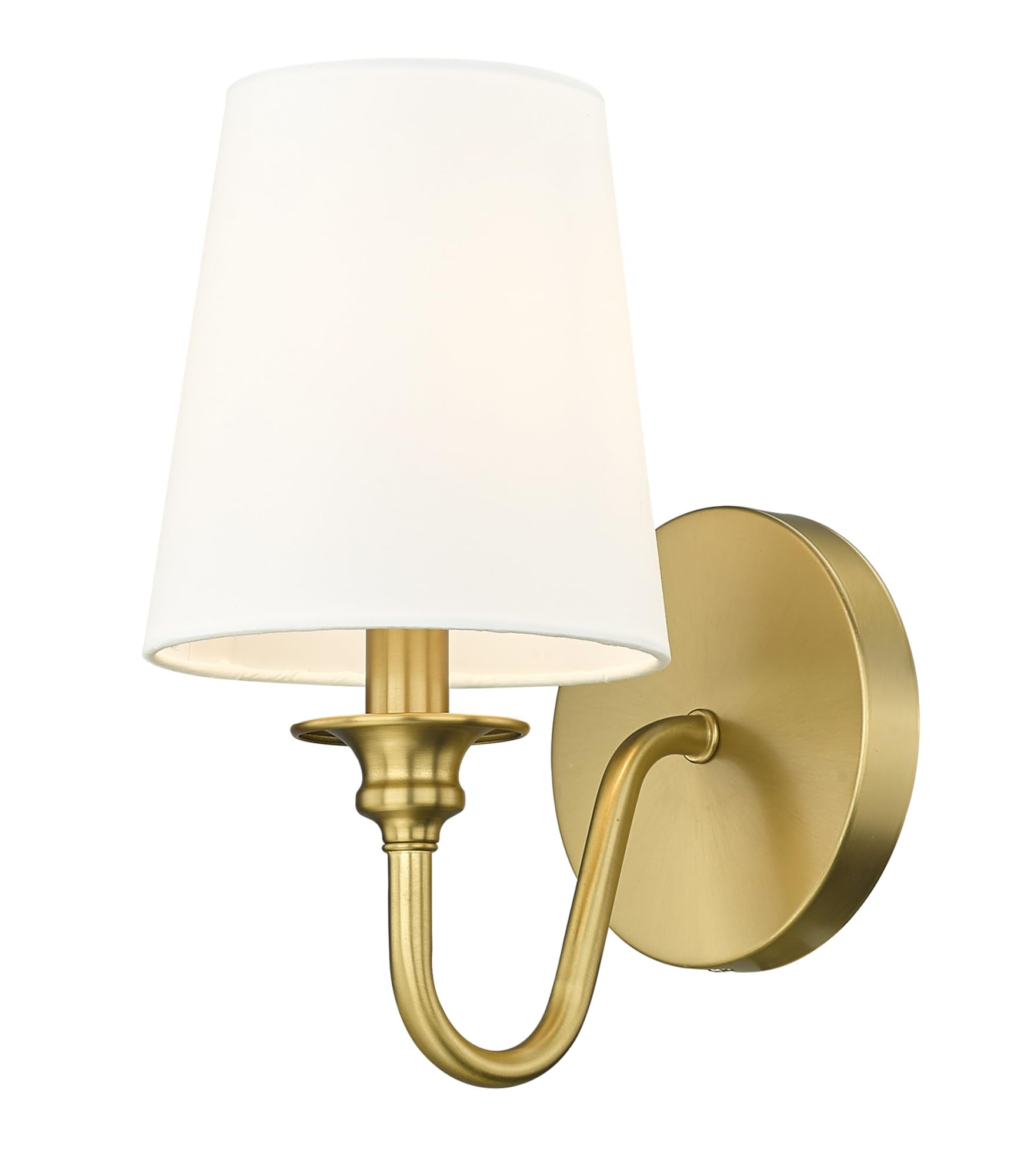 Z-Lite 7509-1S-MGLD Gianna Wall Sconce, 1-Light 60 Watts, Modern Gold