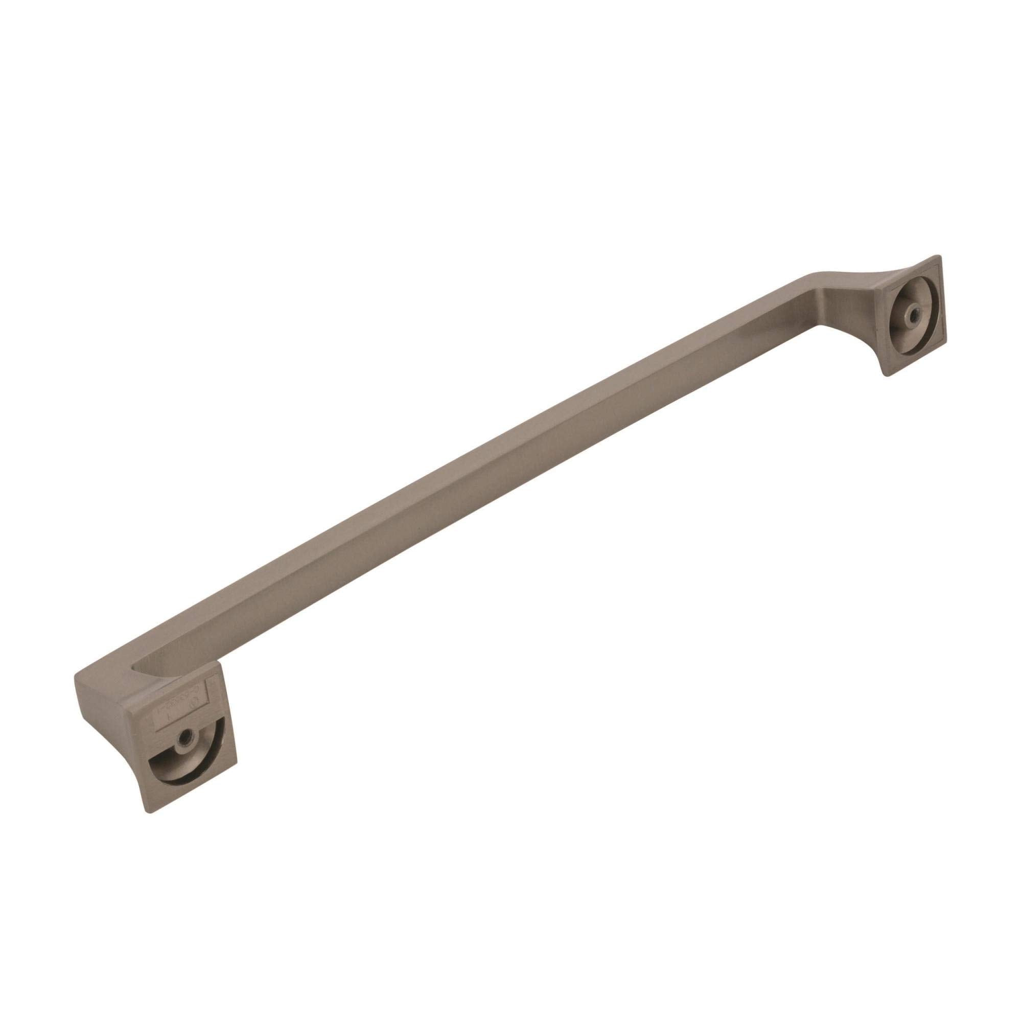 Amerock | Appliance Pull | Satin Nickel | 12 inch (305 mm) Center to Center | Mulholland | 1 Pack | Drawer Pull | Drawer Handle | Cabinet Hardware