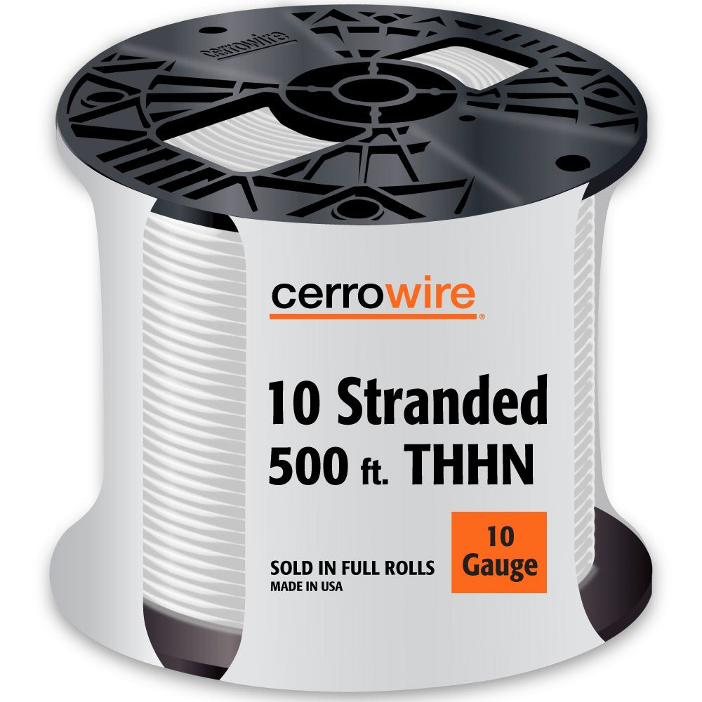 Cerro  500-Feet 14-Gauge Stranded THHN, White