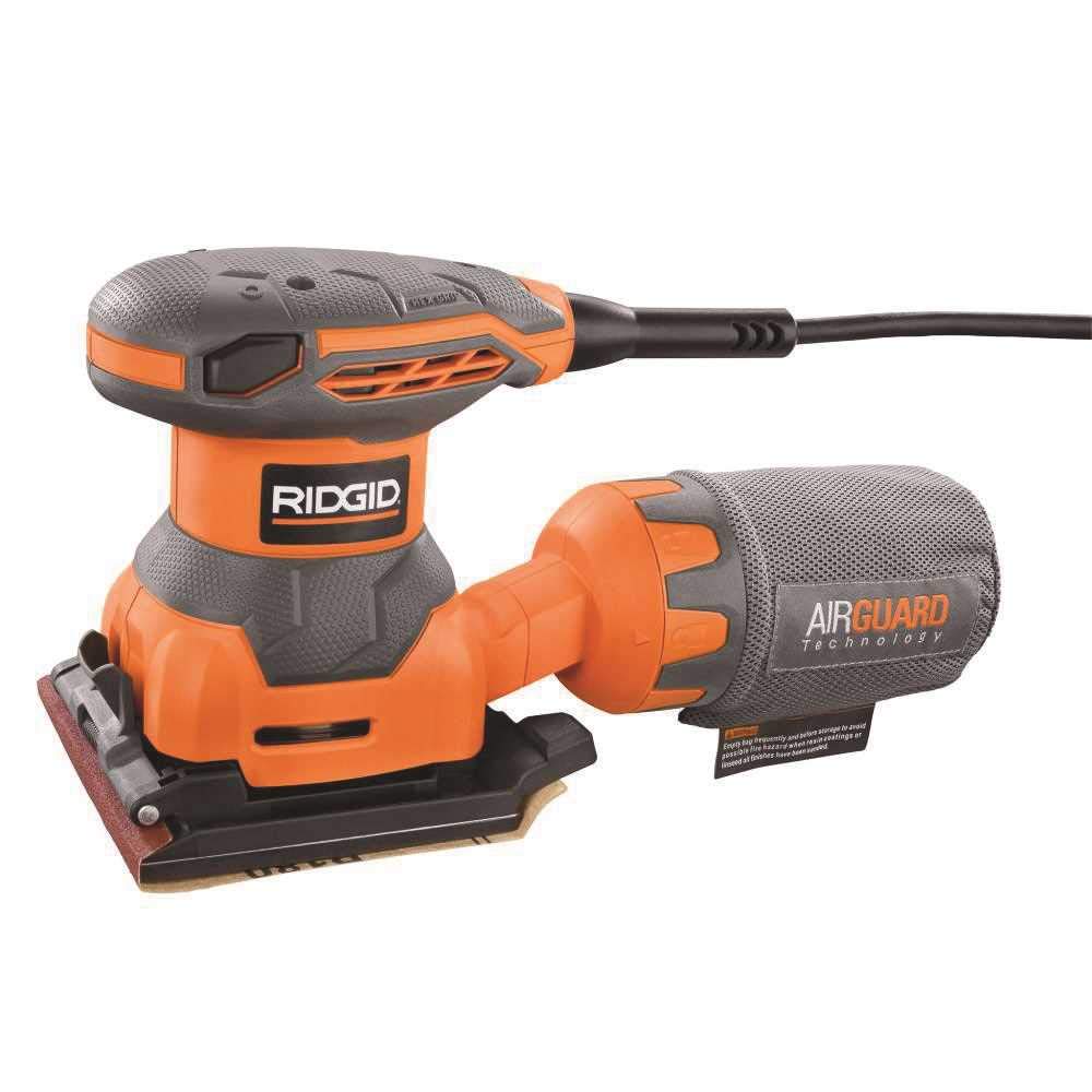 Ridgid 2.4 Amp Sheet Sander - 1/4"