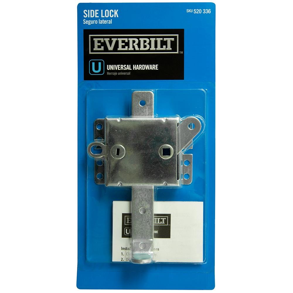 Everbilt Reversible Garage Door Side Lock