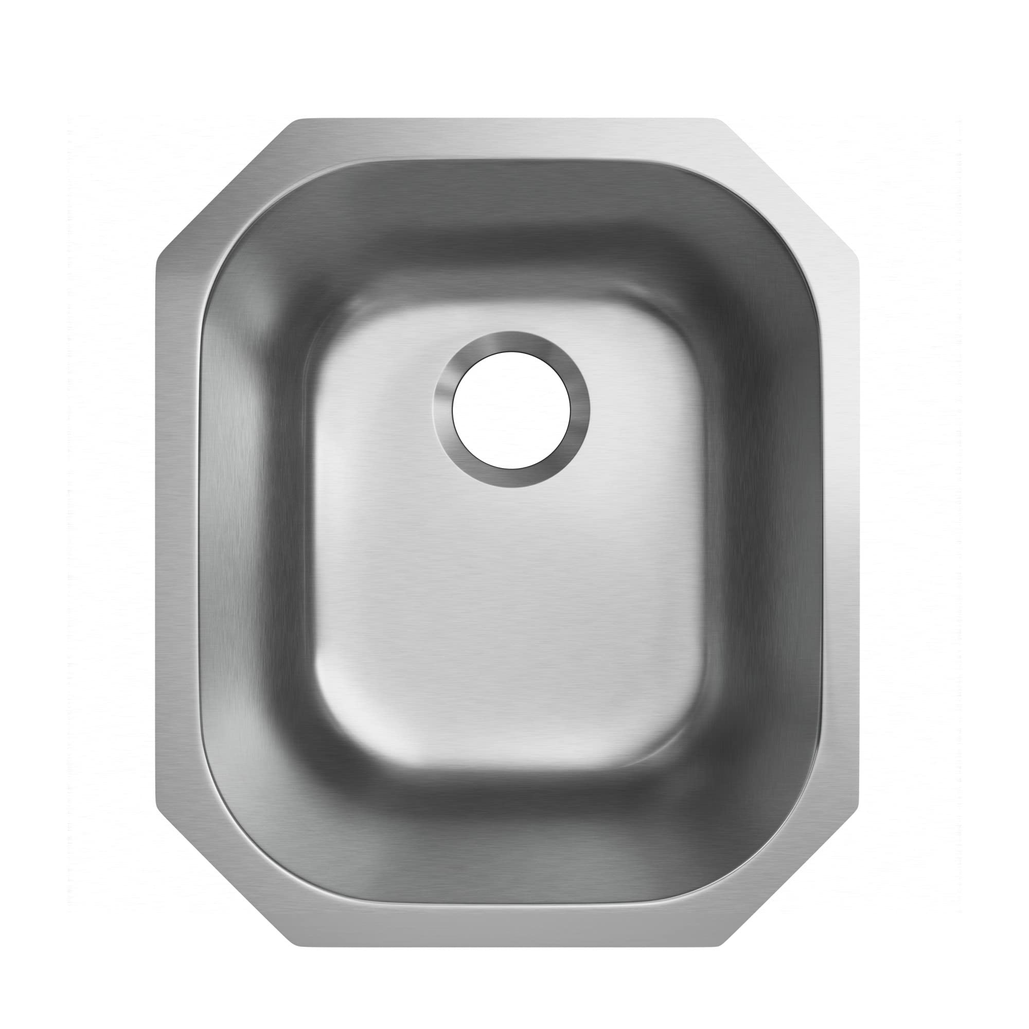 PROFLO PFUC304A PROFLO PFUC304A Plomosa 17" Rectangular Stainless Steel Undermount Bar Sink