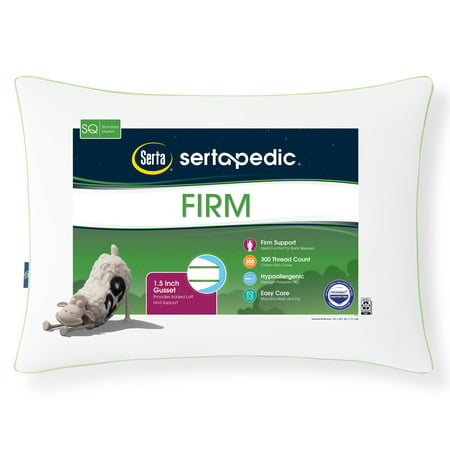 Sertapedic Firm Bed Pillow  Standard/Queen