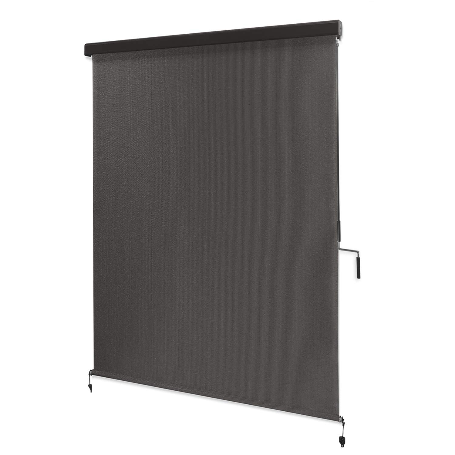 Coolaroo 448905 Outdoor Roller Shade, 4' X 8', Montecito