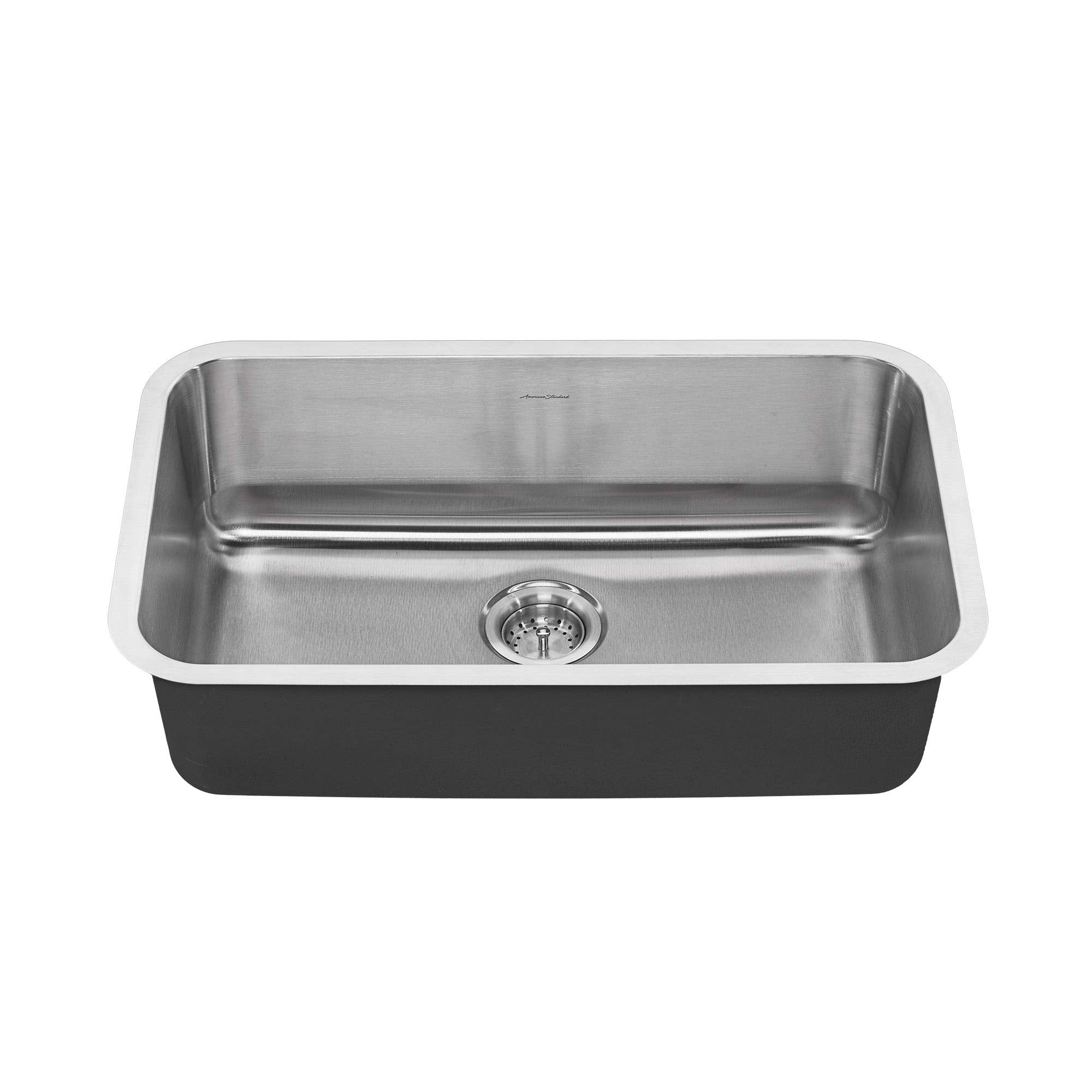 American Standard Kitchen Sink Drain with Strainer in Stainless Steel