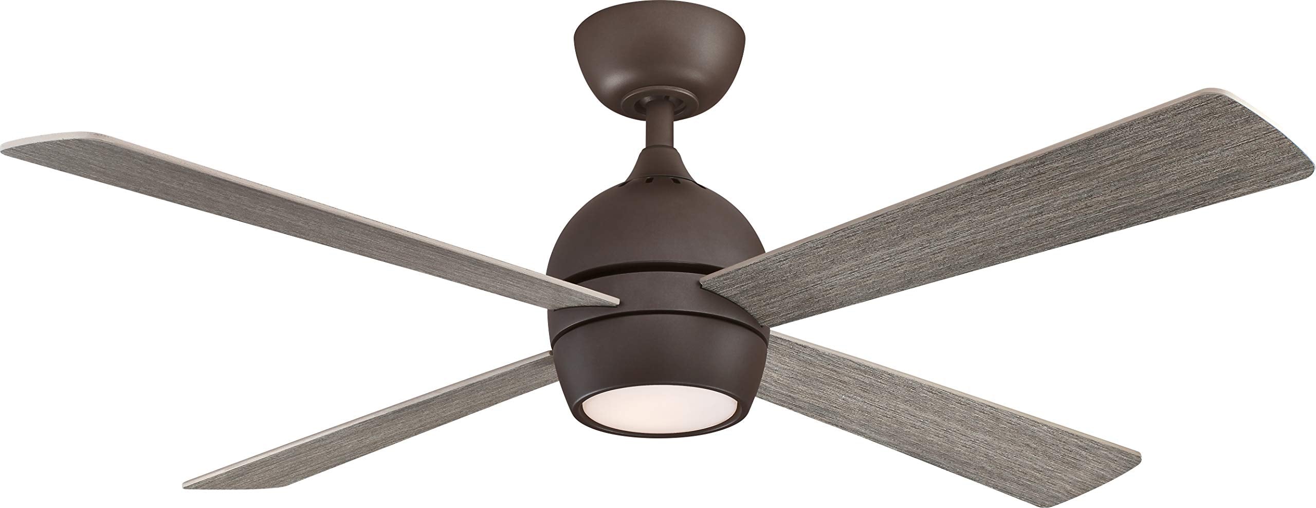 Fanimation FP7652GR Kwad 52 Ceiling Fan, Matte Greige