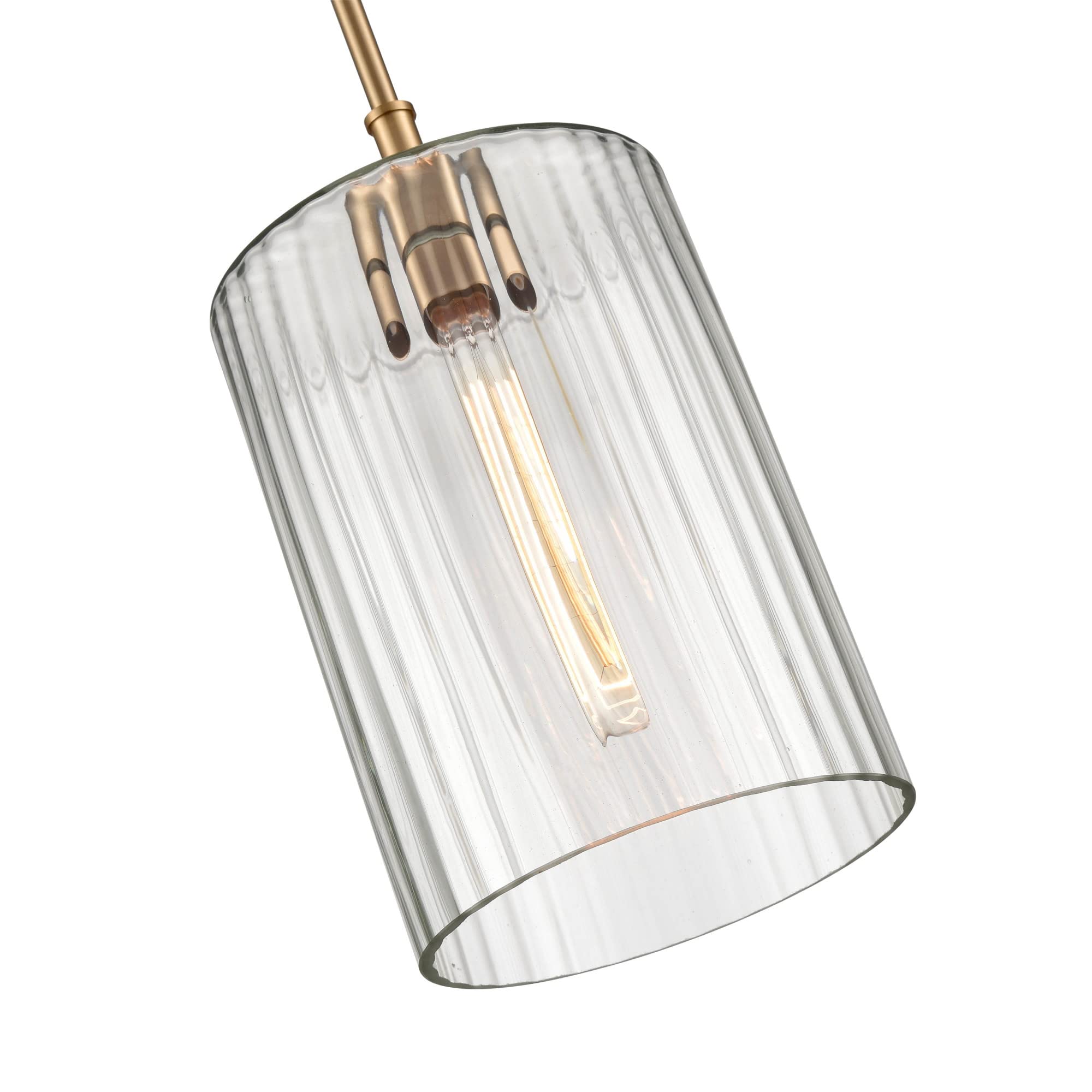 Millennium Lighting Chastine 1 Light Pendant Fixture in Modern Gold