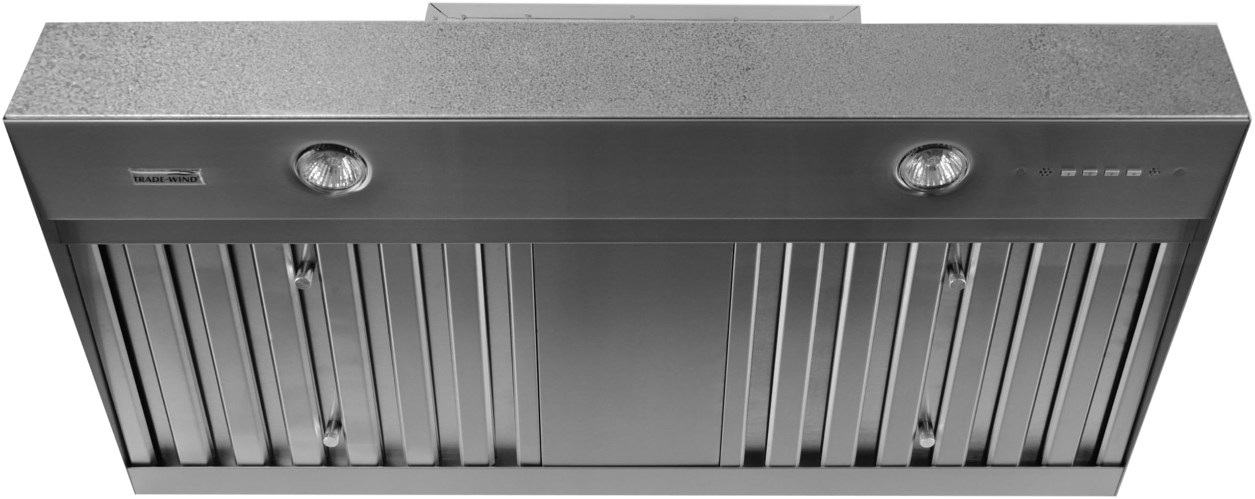 Trade-Wind VSL448-0-22BF VSL400 Series 48 Inch Wide Range Hood Insert with LED Lighting and Baffle Filters - Stainless Steel