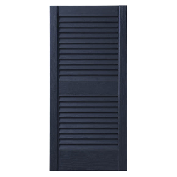 Ply Gem Shutters and Accents VINLV1539 95 Louvered Shutter, 15