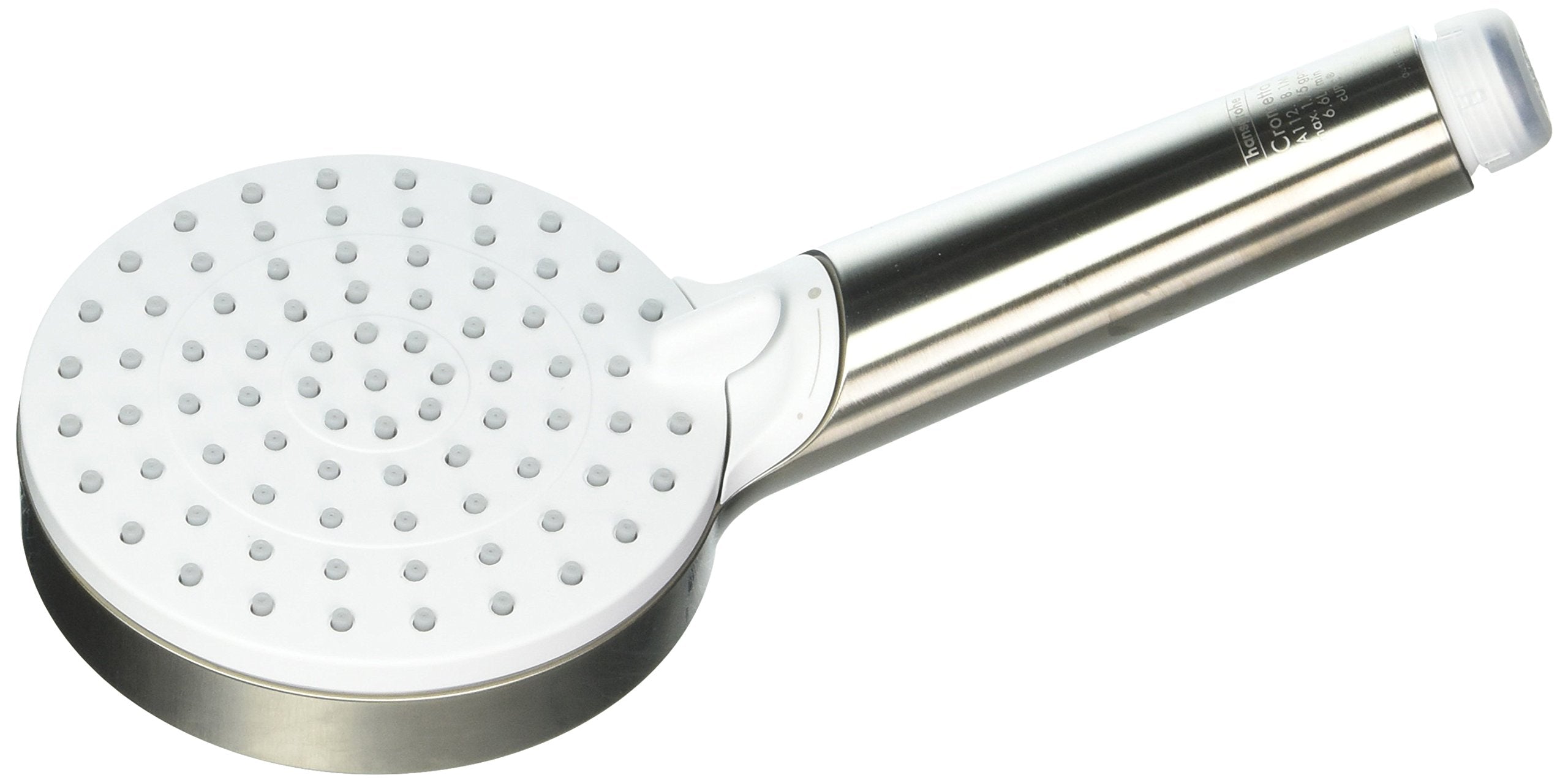 hansgrohe Crometta Low Flow 4-inch Handheld Shower Head Modern 2 Vario-Jet (spray zones of variable intensity) 26332821