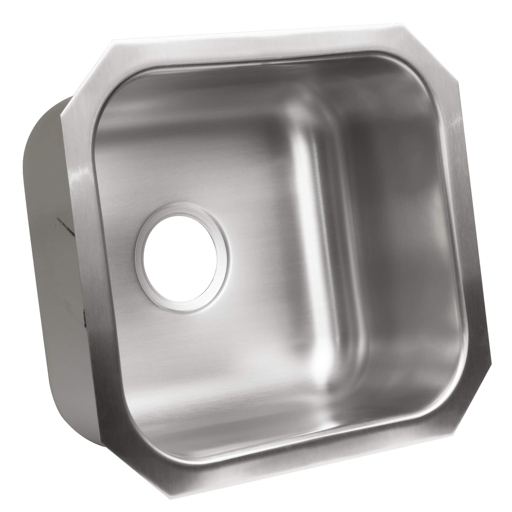 PROFLO PFUC109 PROFLO PFUC109 16" Single Basin Undermount Stainless Steel Kitchen Sink