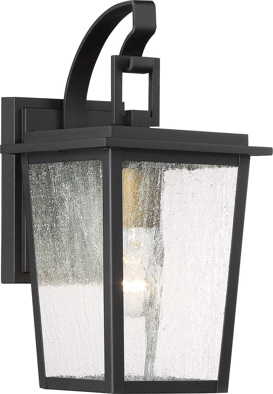 Minka Lavery 72751-66G Cantebury Outdoor Wall Sconce Lighting, 1-Light, 100 Watt, Sand Black Burnt Gold (14" H x 7" W)