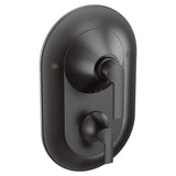 Moen TS2200BL Doux Posi-Temp with Built-in 3-Function Transfer Valve Trim Kit, Valve Required, Matte Black