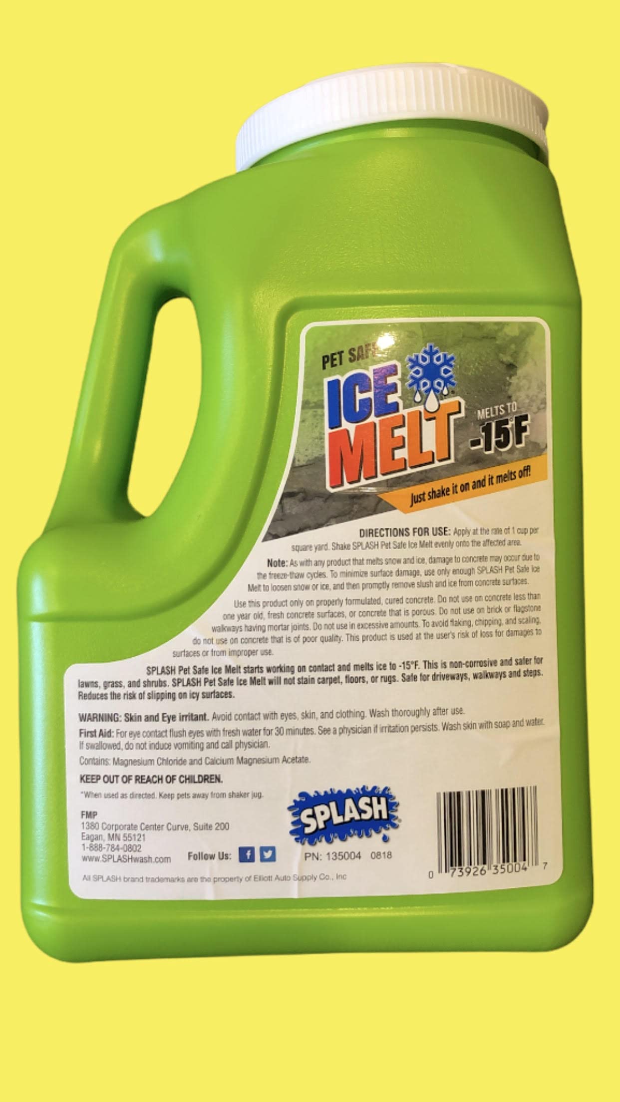 SPLASH Pet Safe Ice Melt