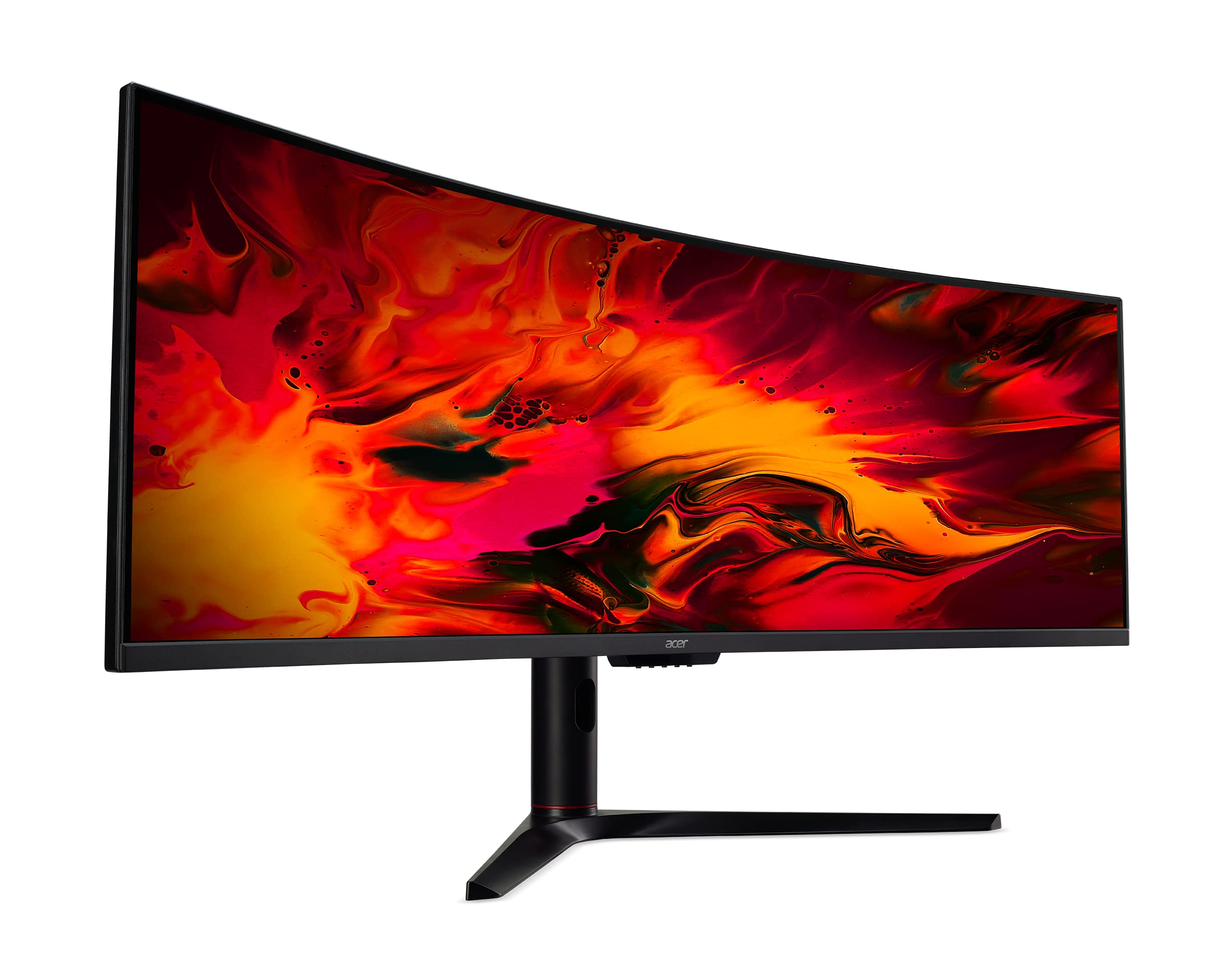 Acer EI491CR Sbmiiiphx 49" 1800R Curved DFHD (3840x1080) Gaming Monitor | AMD FreeSync Premium Pro | 32:9 | Up to 144Hz | 4ms | 90% DCI-P3 | DisplayHDR400 | 1xDisplay Port 1.2, 1xHDMI 2.0 & 2xHDMI 1.4