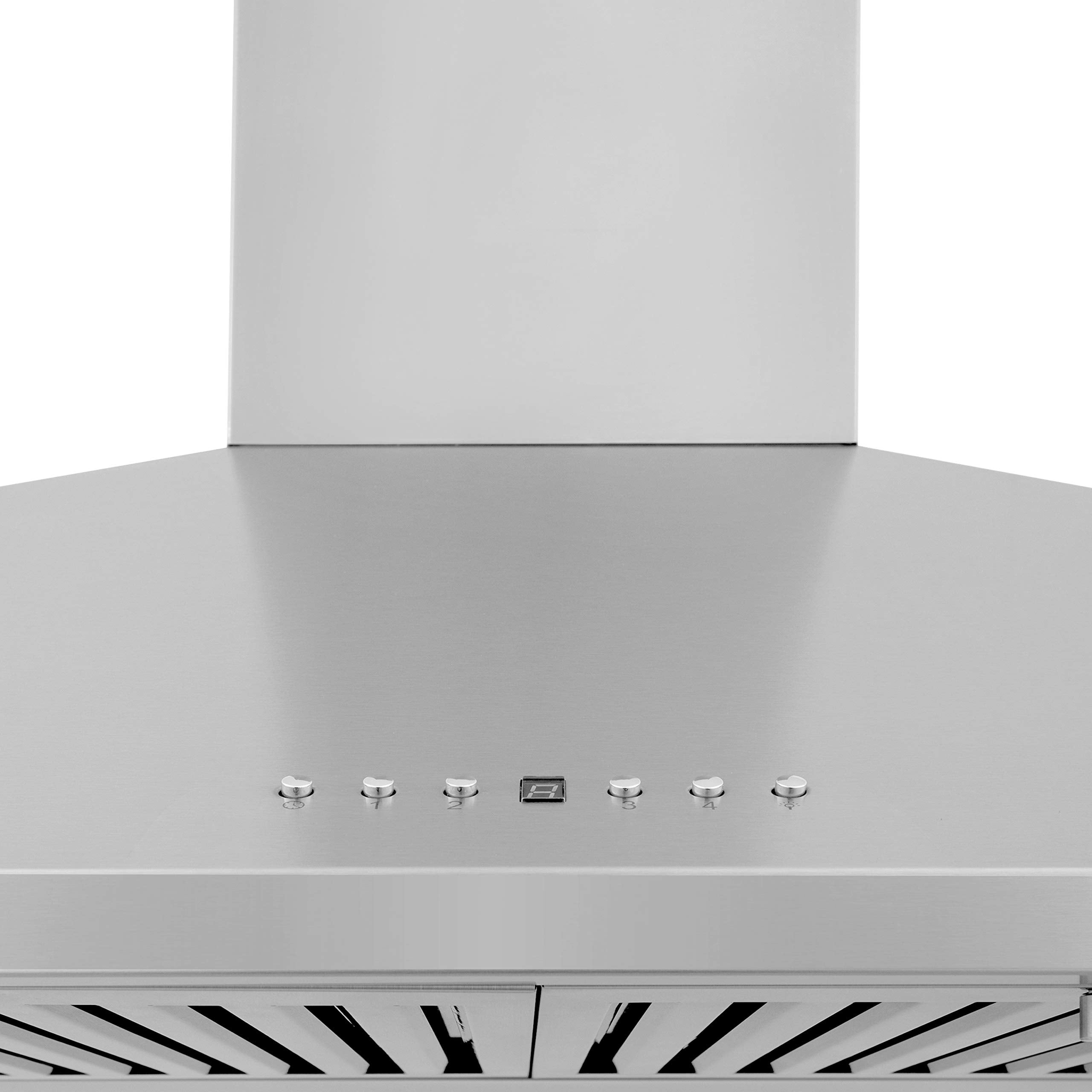 ZLINE 42 in. Convertible Vent Wall Mount Range Hood in Stainless Steel (KL2-42)