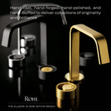 Rohl 1120/12MB Tub and Shower Faucets and Accessories, Matte Black
