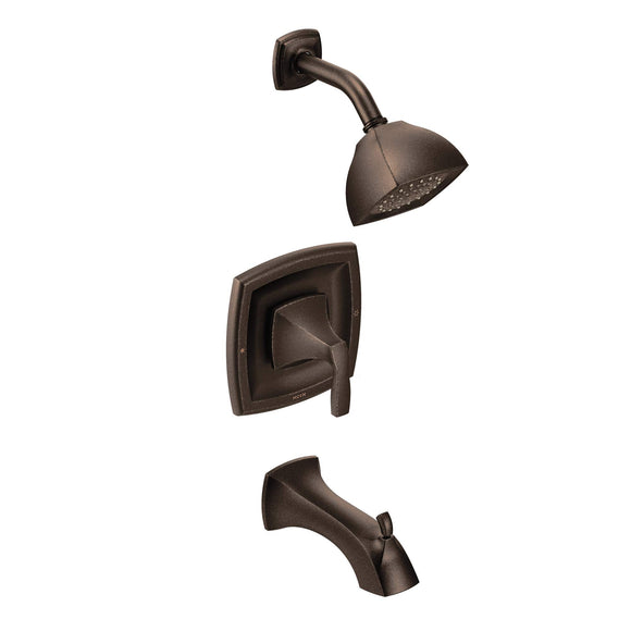 Moen T2693EPORB Voss Posi-Temp Pressure Balancing Eco-Performance Tub and Shower Trim Kit, Valve Required, Oil Rubbed Bronze
