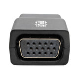 Tripp Lite HDMI to VGA Adapter Converter with 3.5mm Audio, Compact M/F 1080p @60Hz 1920 x 1200 (P131-000-A)