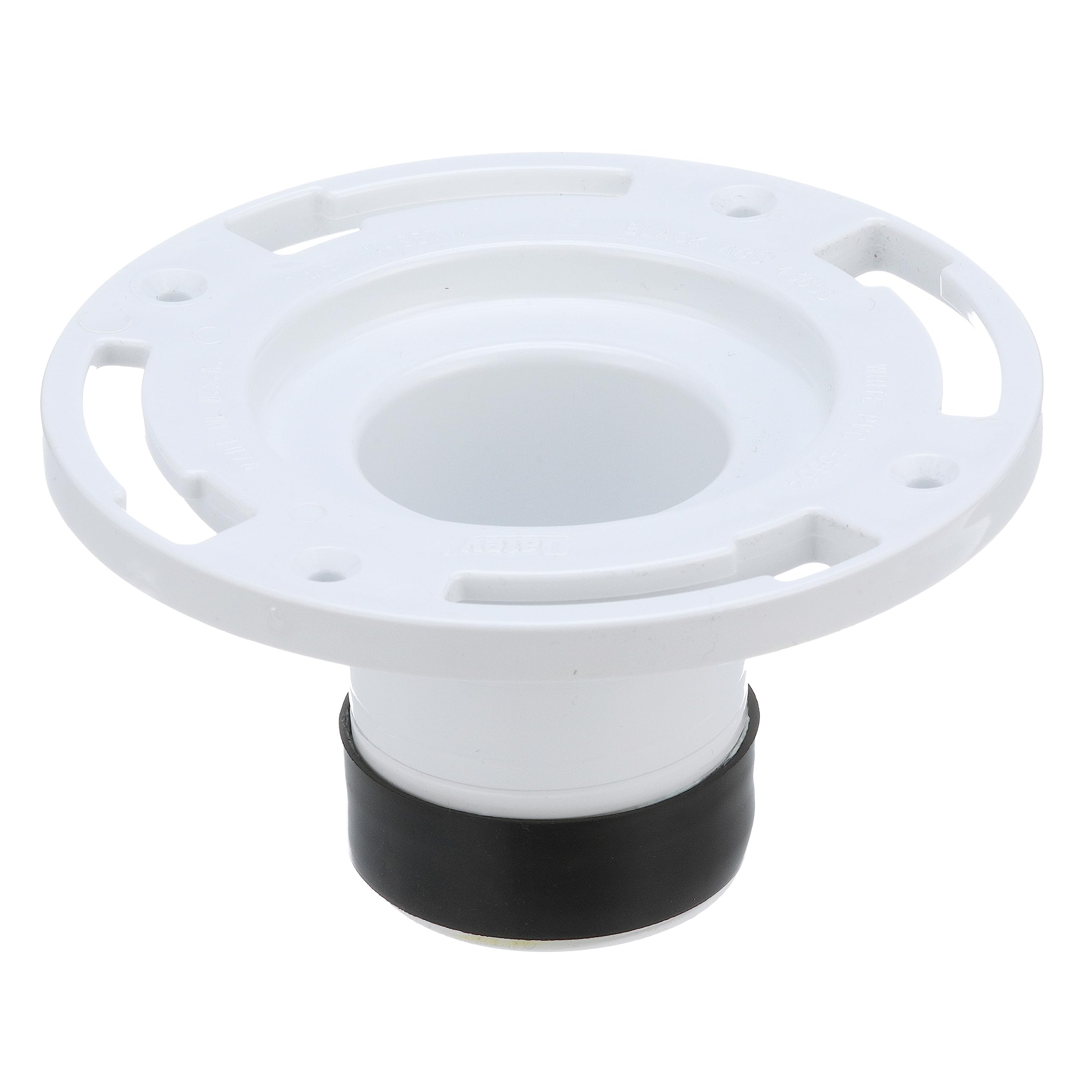 Oatey 3 in. PVC Twist-N-Set Closet Flange