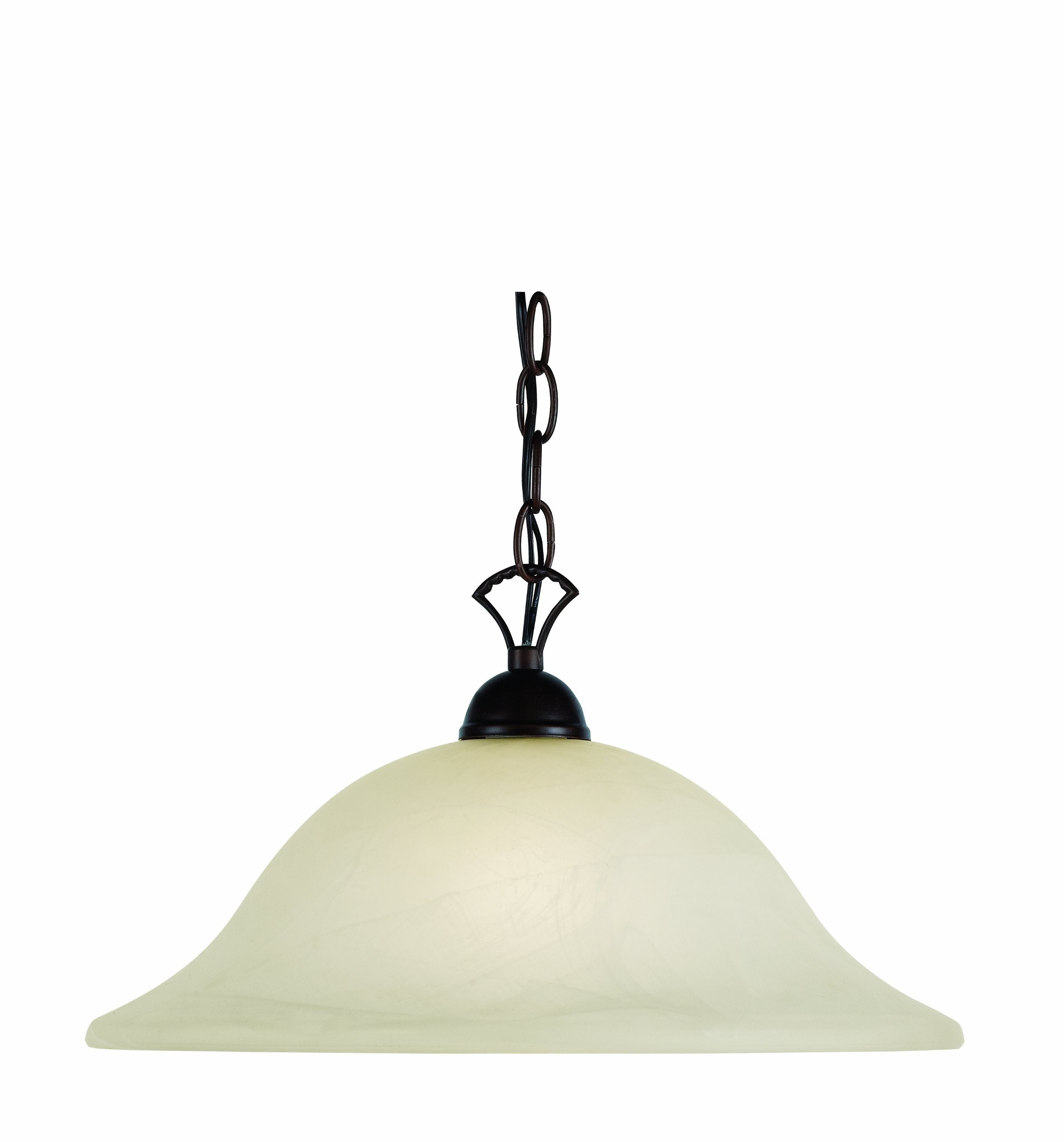 Trans Globe Imports 9283 ROB Traditional One Light Pendant from Aspen Collection in Bronze/Dark Finish, 16.00 inches