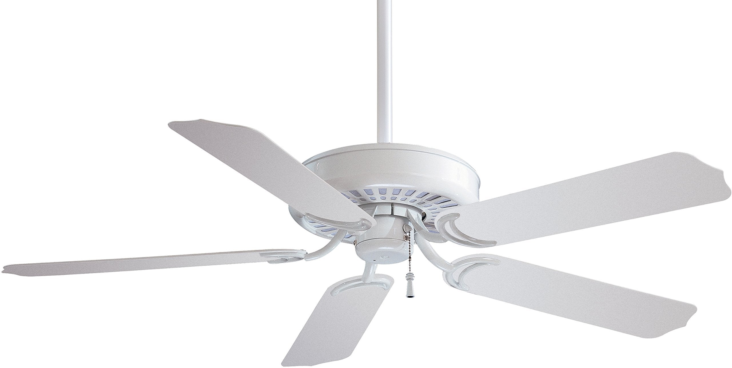 Minka-Aire F571-WH Sundance 52 Inch Outdoor Pull Chain Ceiling Fan in White Finish