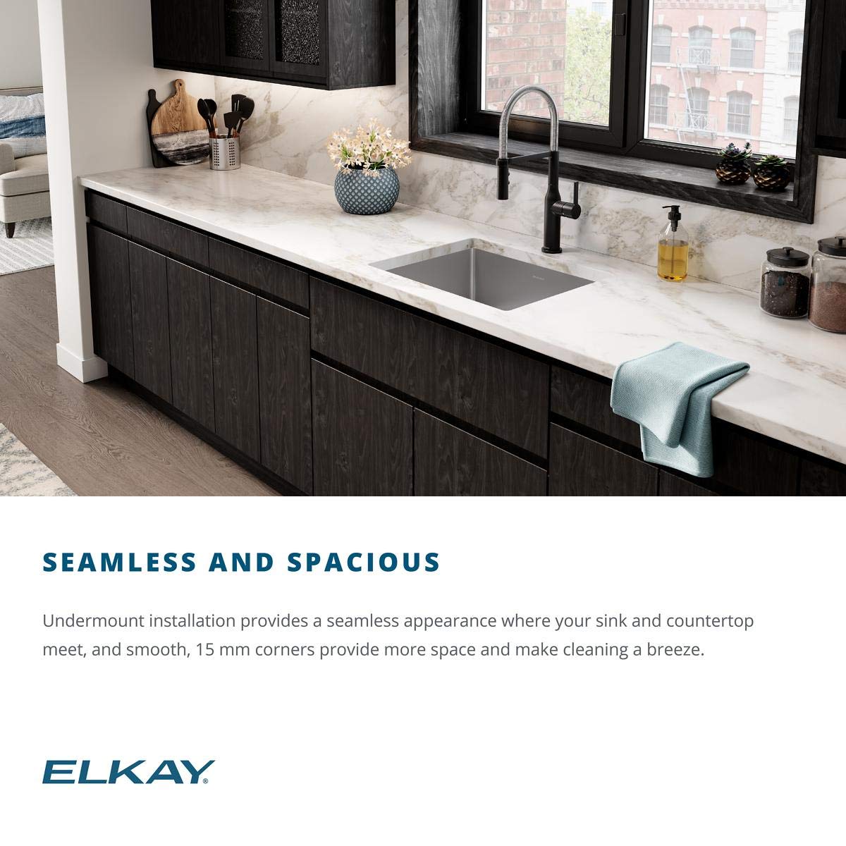 Elkay ECTRU35179T Crosstown Sink, 37", 0