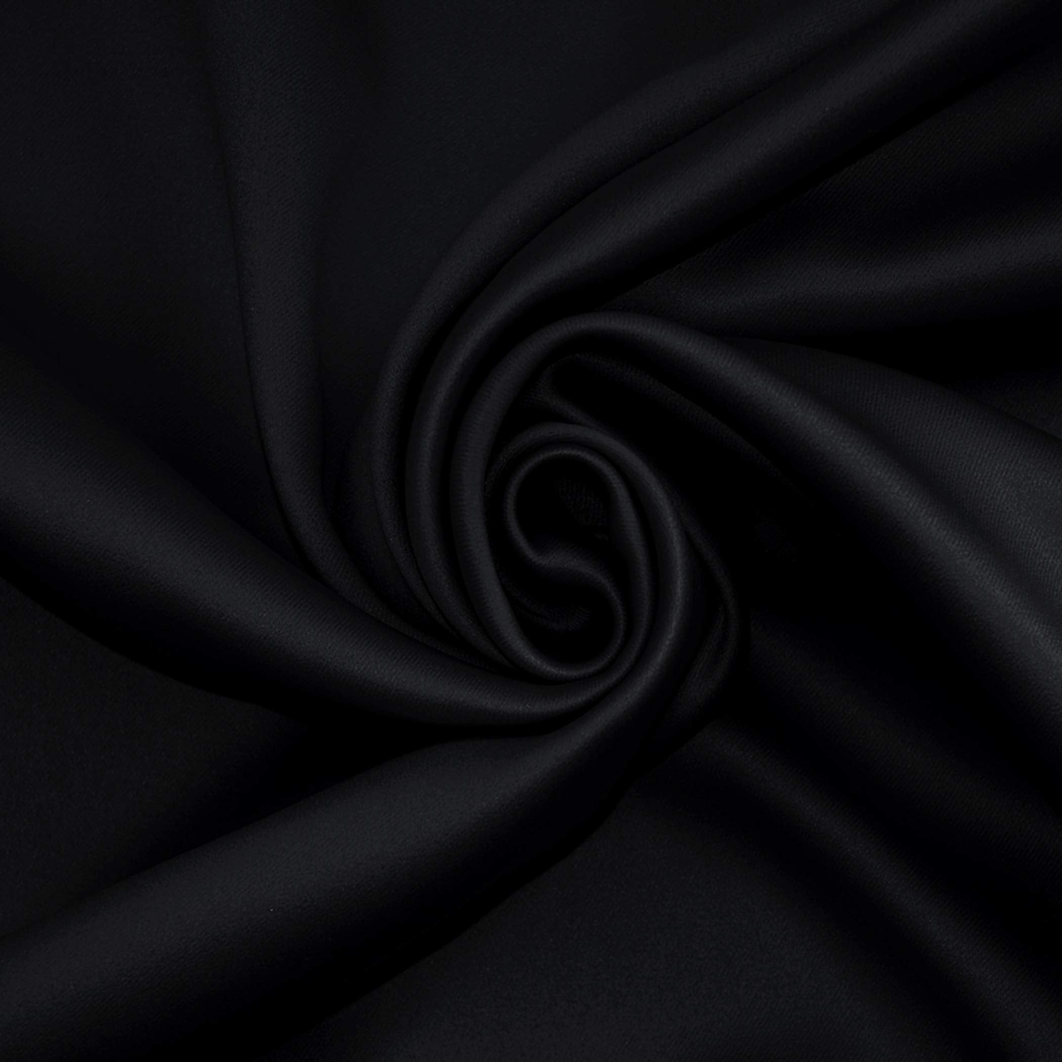 Sun Zero Nordic Theater Grade Extreme 100% Blackout Grommet Curtain Single Panel, 52" x 84", Black