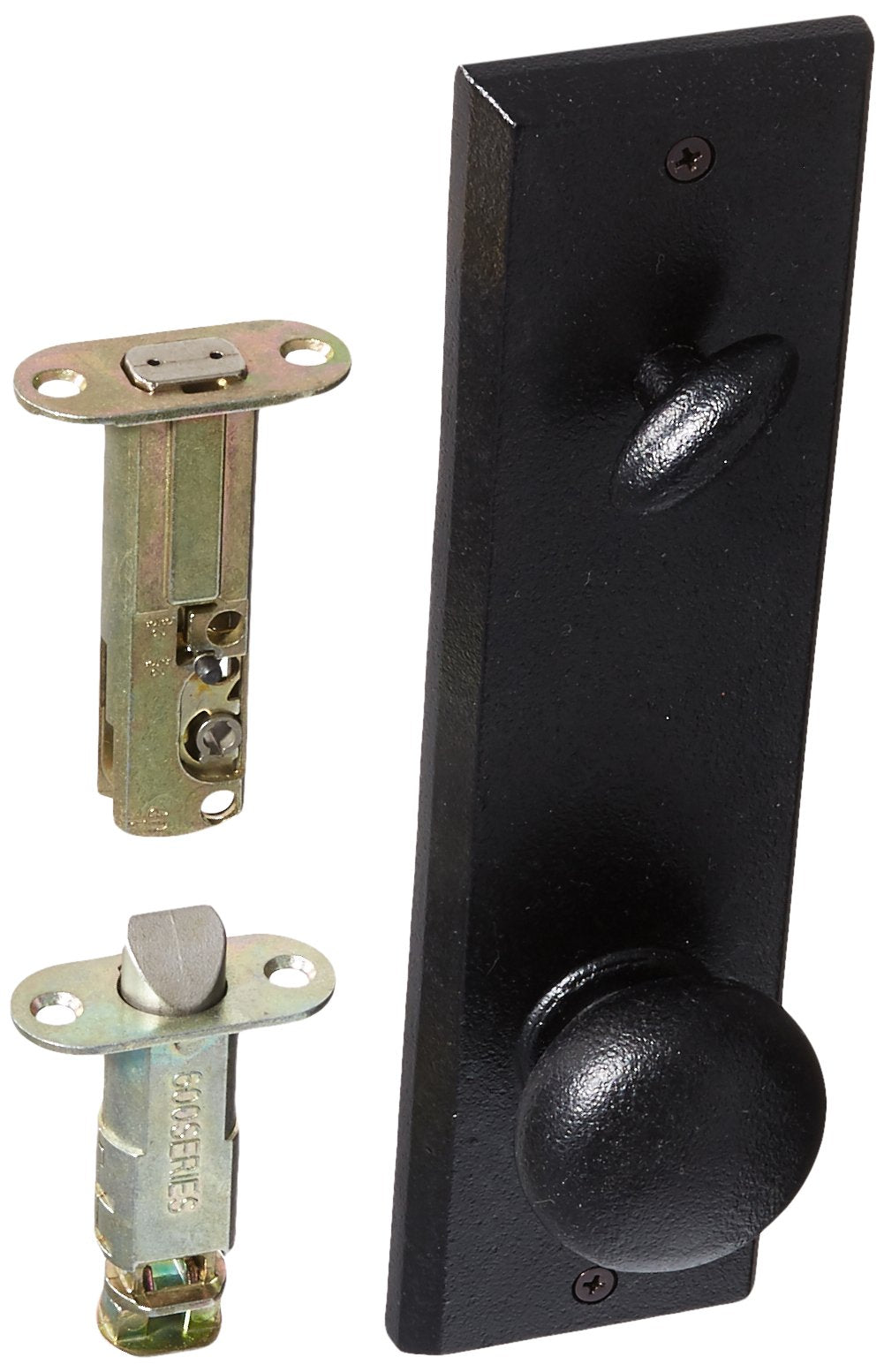 Weslock 07900--F2SL20 Greystone/Rockford Interior Entry Handle, Black