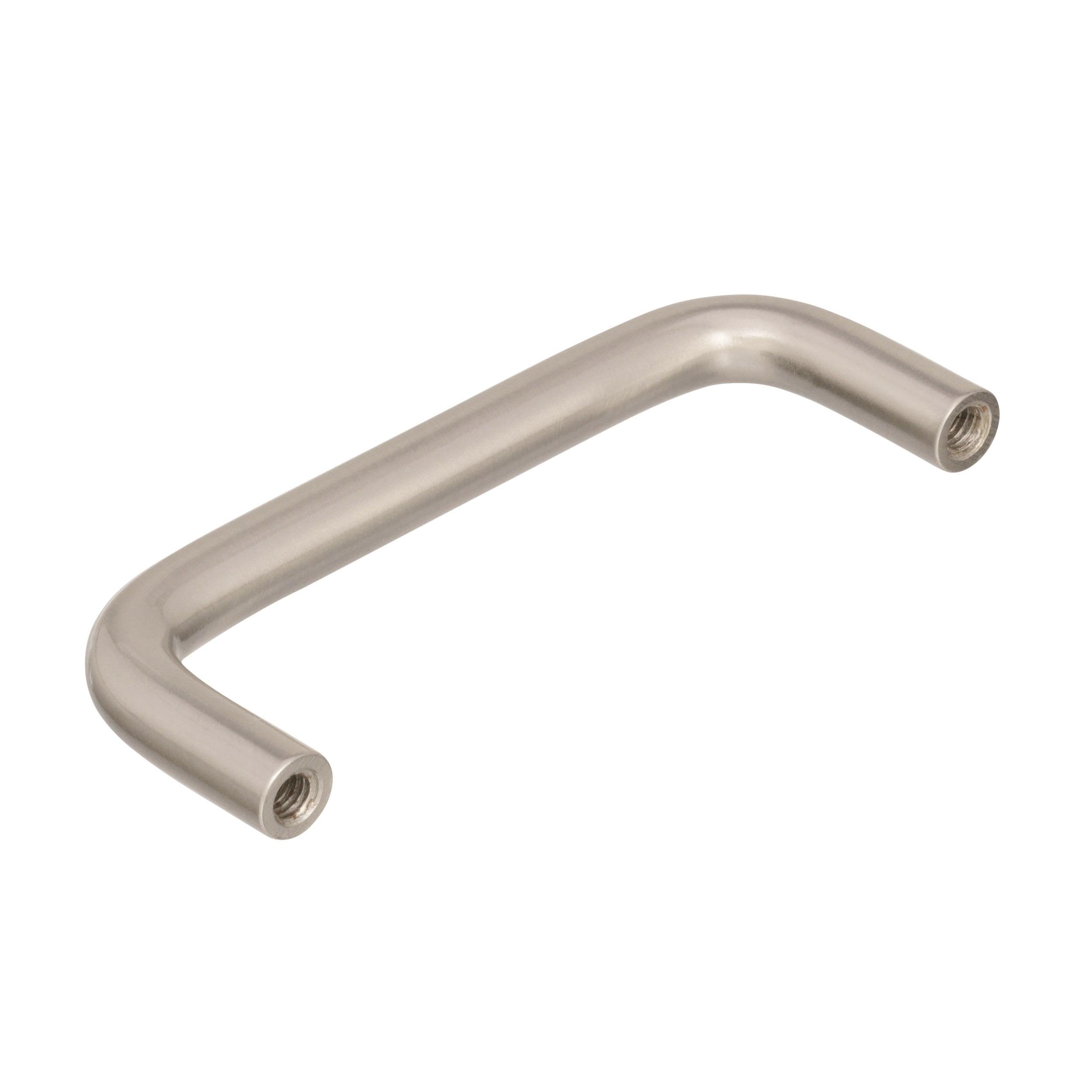 Amerock | Cabinet Pull | Satin Nickel | 3 inch (76 mm) Center to Center | Everyday Heritage | 1 Pack | Drawer Pull | Drawer Handle | Cabinet Hardware