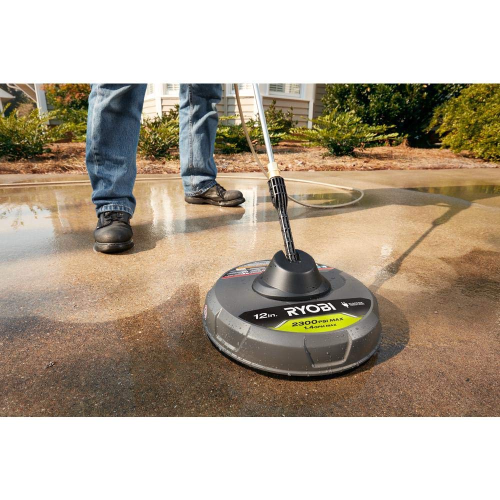 RYOBI 12 in. 2,300 PSI Electric Pressure Washers Surface Cleaner