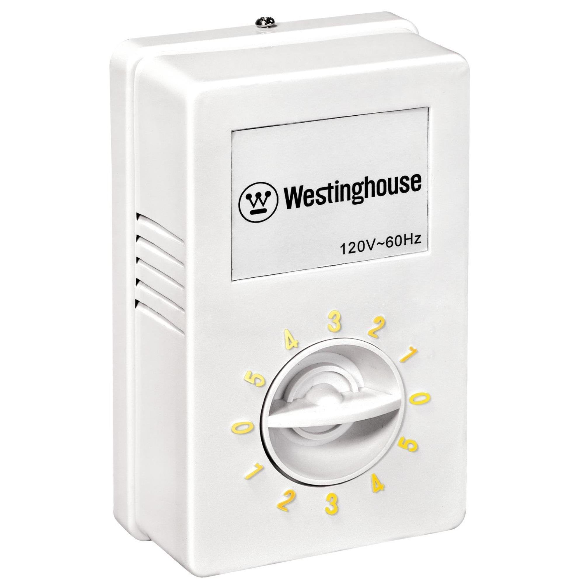 Westinghouse Westinghouse 7812700 Jax, Modern Industrial Style Ceiling Fan and Wall Control, 56 Inch, White Finish