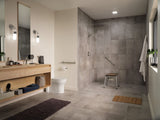 Moen Genta LX Brushed Nickel Modern 6.8-Inch Length Hand-Towel Bar, Wall Mounted Towel Hanger for Bathroom or Kitchen, BH3886BN