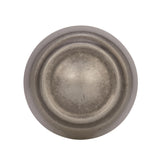 Amerock | Cabinet Knob | Weathered Nickel | 1-3/16 inch (30 mm) Diameter | Kane | 1 Pack | Drawer Knob | Cabinet Hardware