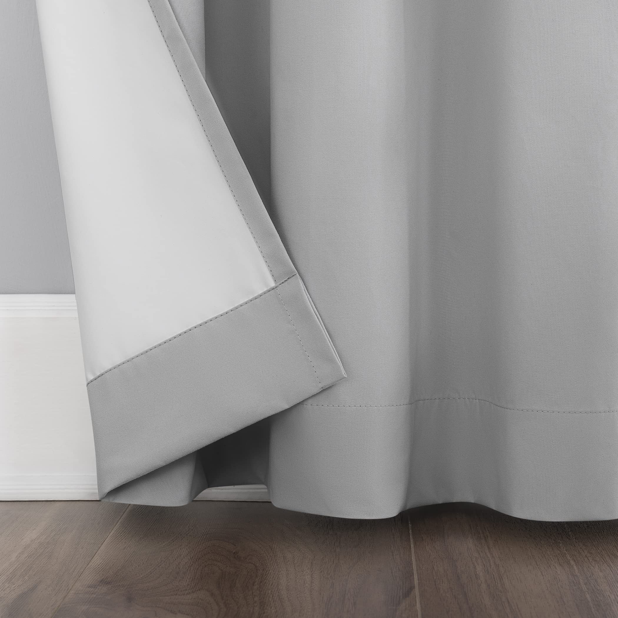 Sun Zero Cyrus Thermal 100% Blackout Grommet Curtain Single Panel